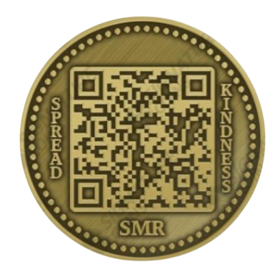 Coin QR Code - Scan to spread kindness